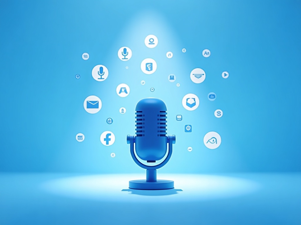 một podcast được phân phối lên nhiều nền tảng nghe