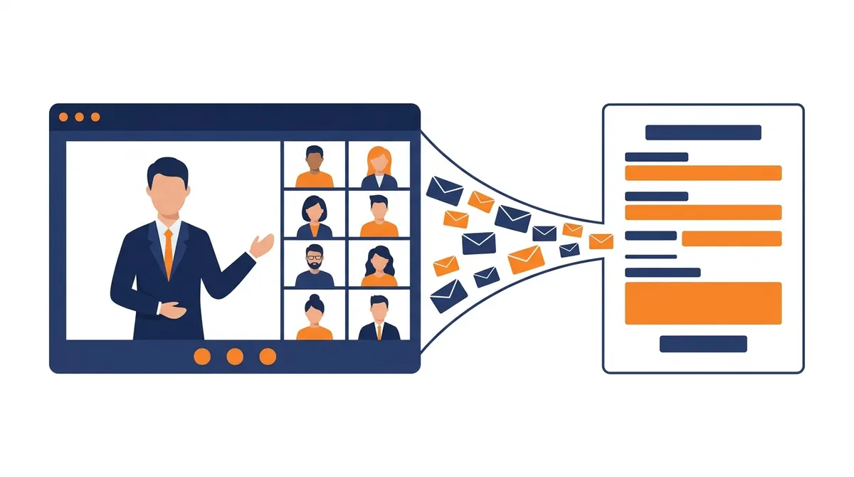 Phễu từ đăng ký webinar tới lead B2B chất lượng